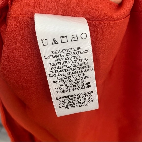 Dress the Population Size Small Red Bailey Off the Shoulder Body-Con Dress NEW - Picture 13 of 14